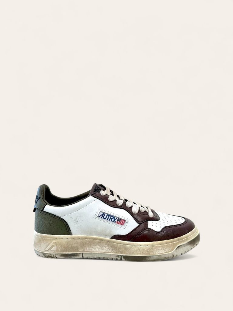 Sneaker Super Vintage Brown/Military