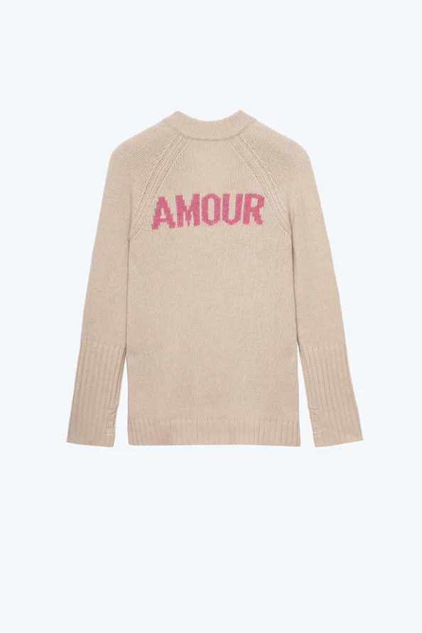 Pullover Valmy Amour in Mastic
