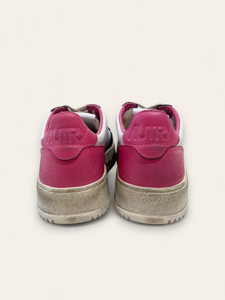 Sneaker Super Vintage Black/Pink