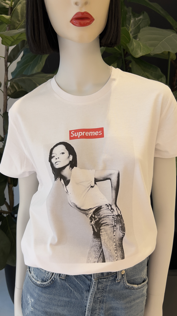T-Shirt mit Print Supremes