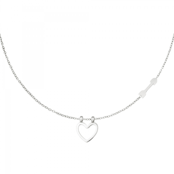 Kette Heart and Arrow in Silber